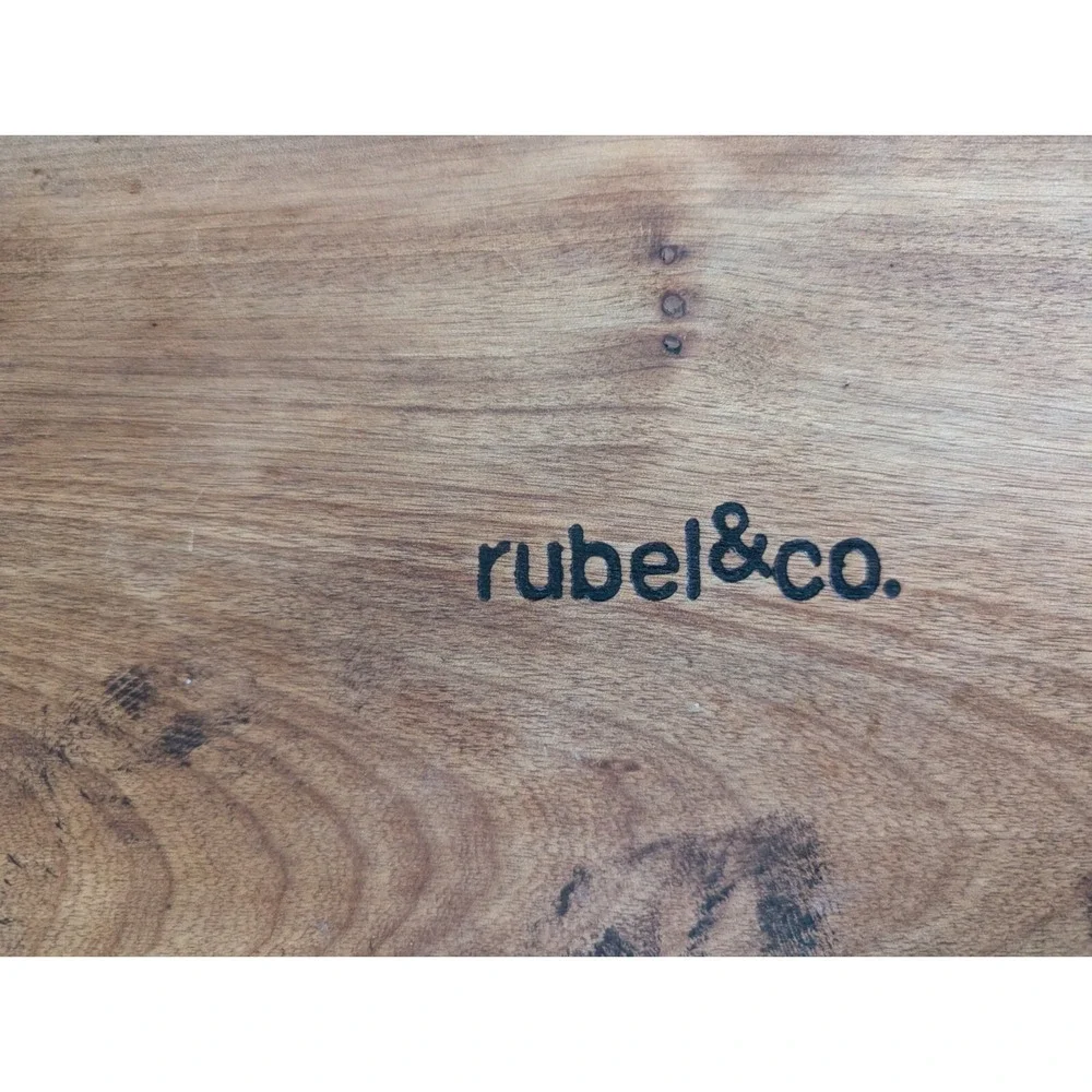 Rubel&Co, Dark Wood‎ Cheese Board With Shell Decor